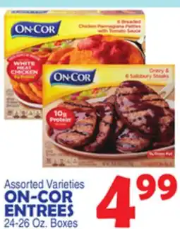 Bravo Supermarkets ON-COR ENTREES offer