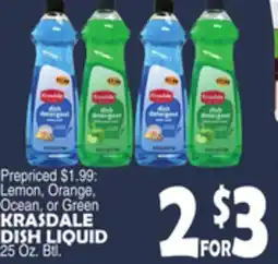 Bravo Supermarkets KRASDALE DISH LIQUID offer