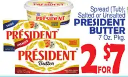 Bravo Supermarkets PRESIDENT BUTTER offer