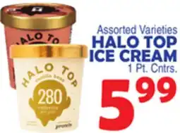 Bravo Supermarkets HALO TOP ICE CREAM offer