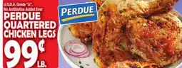 Bravo Supermarkets PERDUE QUARTERED CHICKEN LEGS offer
