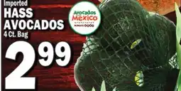 Bravo Supermarkets Imported HASS AVOCADOS offer
