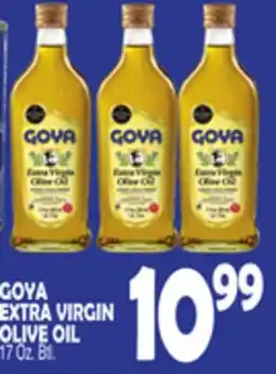 Bravo Supermarkets GOYA EXTRA VIRGIN OLIVE OIL offer