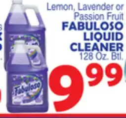 Bravo Supermarkets FABULOSO LIQUID CLEANER offer