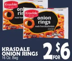 Bravo Supermarkets KRASDALE ONION RINGS offer