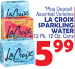 Bravo Supermarkets LA CROIX SPARKLING WATER offer