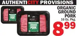 Bravo Supermarkets ORGANIC GROUND PORK offer