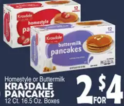 Bravo Supermarkets KRASDALE PANCAKES offer