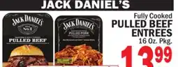 Bravo Supermarkets JACK DANIEL'S PULLED BEEF ENTREES offer