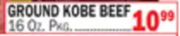 Bravo Supermarkets GROUND KOBE BEEF offer
