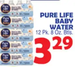 Bravo Supermarkets PURE LIFE BABY WATER offer
