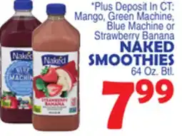 Bravo Supermarkets NAKED SMOOTHIES offer