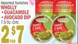 Bravo Supermarkets WHOLLY GUACAMOLE AVOCADO DIP offer