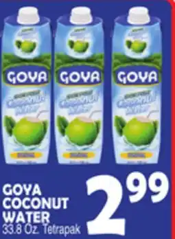 Bravo Supermarkets GOYA COCONUT WATER offer