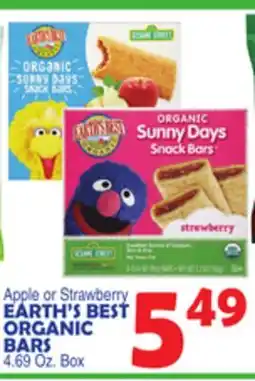 Bravo Supermarkets EARTH'S BEST ORGANIC BARS offer