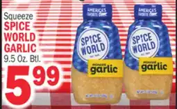 Bravo Supermarkets SPICE WORLD GARLIC offer
