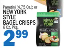 Bravo Supermarkets NEW YORK STYLE BAGEL CRISPS offer