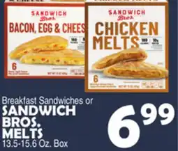 Bravo Supermarkets SANDWICH BROS. MELTS offer