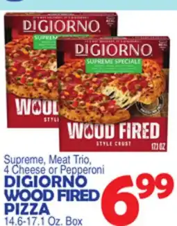 Bravo Supermarkets DIGIORNO WOOD FIRED PIZZA offer
