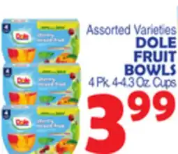 Bravo Supermarkets DOLE FRUIT BOWLS offer