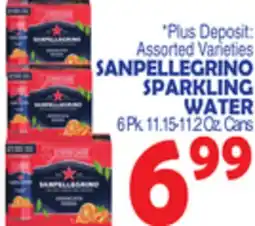 Bravo Supermarkets SANPELLEGRINO SPARKLING WATER offer