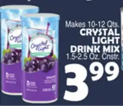 Bravo Supermarkets CRYSTAL LIGHT DRINK MIX offer