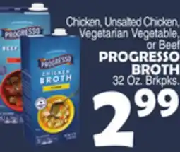 Bravo Supermarkets PROGRESSO BROTH offer