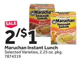Stop&Shop Maruchan Instant Lunch offer
