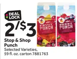 Stop&Shop Stop & Shop Punch offer