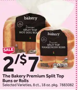 Stop&Shop The Bakery Premium Split Top Buns or Rolls offer