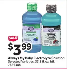 Stop&Shop Always My Baby Electrolyte Solution offer