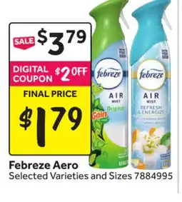 Stop&Shop Febreze Aero offer