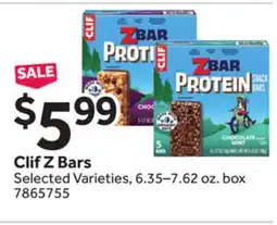 Stop&Shop Clif Z Bars offer