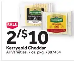 Stop&Shop Kerrygold Cheddar offer
