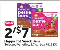 Stop&Shop Happy Tot Snack Bars offer