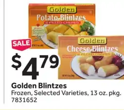 Stop&Shop Golden Blintzes offer