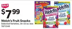 Stop&Shop Welch's Fruit Snacks offer