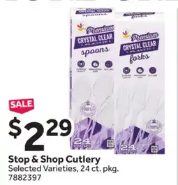 Stop&Shop Stop & Shop Cutlery offer
