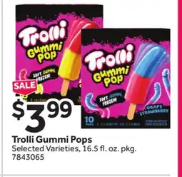 Stop&Shop Trolli Gummi Pops offer