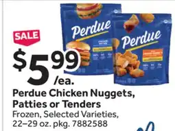 Stop&Shop Perdue Chicken Nuggets, Patties or Tenders offer