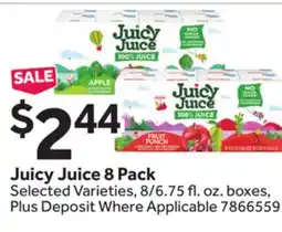 Stop&Shop Juicy Juice offer