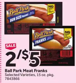 Stop&Shop Ball Park Meat Franks offer