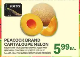 Kings Food Markets PEACOCK BRAND CANTALOUPE MELON offer