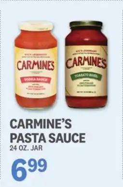 Kings Food Markets CARMINE'S PASTA SAUCE offer