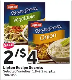 Stop&Shop Lipton Recipe Secrets offer