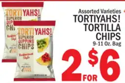C Town TORTIYAHS! TORTILLA CHIPS offer
