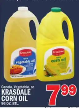 C Town KRASDALE CANOLA, VEGETABLE, OR CORN OIL offer