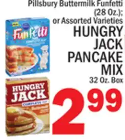 C Town HUNGRY JACK PANCAKE MIX, 32 Oz. Box offer