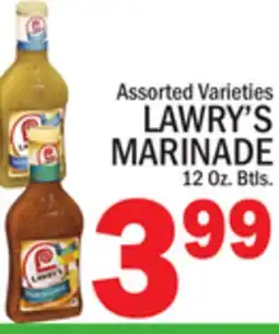 C Town LAWRY'S MARINADE offer