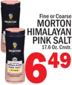 C Town MORTON HIMALAYAN PINK SALT offer